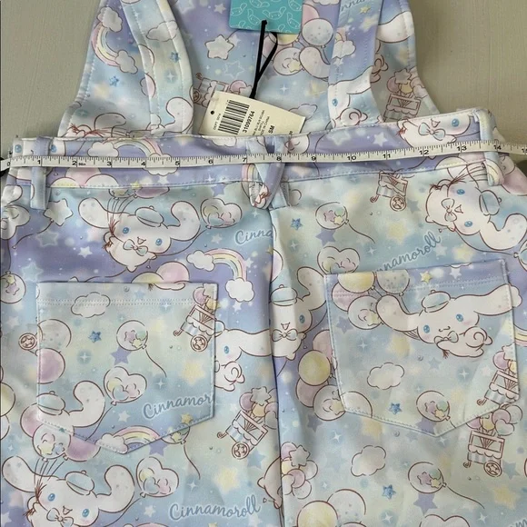 Cinnamoroll Sanrio Balloons Shortalls from Hot Topic - Picture 7 of 11